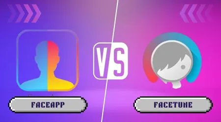 FaceApp mod apk vs. FaceTune