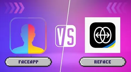 FaceApp pro mod apk vs. Reface